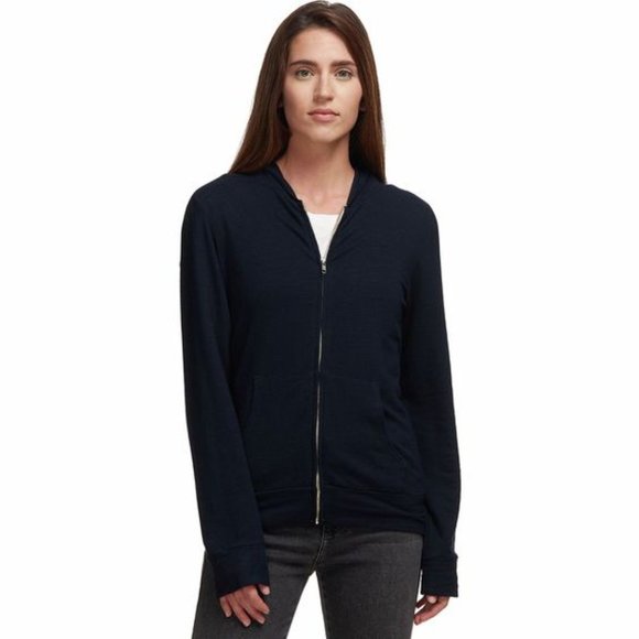 Lucky Brand Jackets & Blazers - LUCKY BRAND Navy Cotton Zip Front Jacket #TT10
